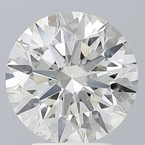 3.08 Carat I-SI2 Round Natural Diamond 3.08 Carat I-SI2 Round Natural Diamond