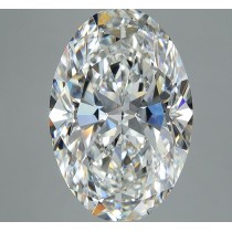 3.20 Carat G-VVS1 Oval Natural Diamond