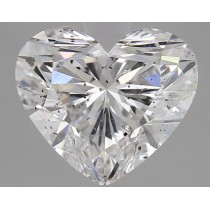 1.63 Carat F-SI2 Heart Shaped Natural Diamond 1.63 Carat F-SI2 Heart Shaped Natural Diamond