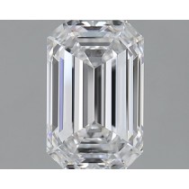1.80 Carat D-IF Emerald Cut Natural Diamond