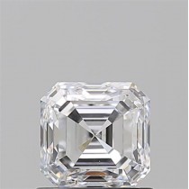 1.01 Carat D-SI1 Asscher Cut Natural Diamond