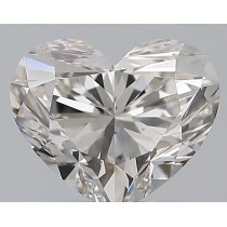 0.73 Carat H-VS2 Heart Shaped Natural Diamond 0.73 Carat H-VS2 Heart Shaped Natural Diamond