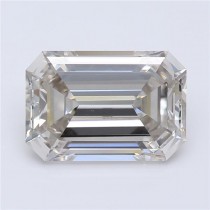 Lab Created 2.15 Carat J-VS2 Emerald Cut Diamond Lab Created 2.15 Carat J-VS2 Emerald Cut Diamond