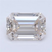 Lab Created 2.16 Carat J-VS1 Emerald Cut Diamond Lab Created 2.16 Carat J-VS1 Emerald Cut Diamond