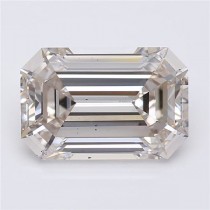 Lab Created 1.83 Carat J-SI1 Emerald Cut Diamond Lab Created 1.83 Carat J-SI1 Emerald Cut Diamond