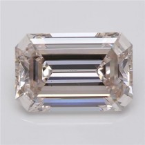 Lab Created 2.42 Carat I-SI1 Emerald Cut Diamond Lab Created 2.42 Carat I-SI1 Emerald Cut Diamond