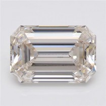 Lab Created 2.34 Carat J-VS2 Emerald Cut Diamond Lab Created 2.34 Carat J-VS2 Emerald Cut Diamond