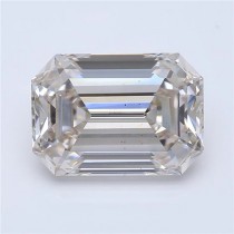 Lab Created 2.25 Carat J-VS2 Emerald Cut Diamond Lab Created 2.25 Carat J-VS2 Emerald Cut Diamond