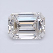 Lab Created 1.59 Carat I-VS2 Emerald Cut Diamond Lab Created 1.59 Carat I-VS2 Emerald Cut Diamond
