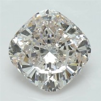 Lab Created 2.63 Carat I-VS2 Cushion Cut Diamond Lab Created 2.63 Carat I-VS2 Cushion Cut Diamond