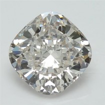 Lab Created 2.45 Carat J-VS2 Cushion Cut Diamond Lab Created 2.45 Carat J-VS2 Cushion Cut Diamond