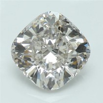 Lab Created 2.59 Carat I-VS2 Cushion Cut Diamond Lab Created 2.59 Carat I-VS2 Cushion Cut Diamond
