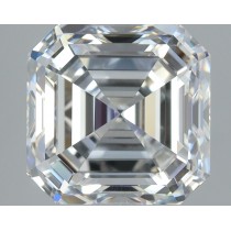 1.52 Carat F-VVS2 Asscher Cut Natural Diamond