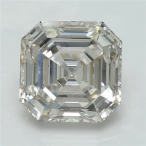 Lab Created 3.03 Carat J-SI1 Asscher Cut Diamond Lab Created 3.03 Carat J-SI1 Asscher Cut Diamond