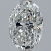 0.78 Carat H-VS1 Oval Natural Diamond Certified By GIA 0.78 Carat H-VS1 Oval Natural Diamond Certified By GIA