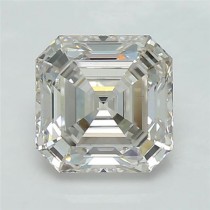 Lab Created 1.54 Carat I-VS1 Asscher Cut Diamond Lab Created 1.54 Carat I-VS1 Asscher Cut Diamond