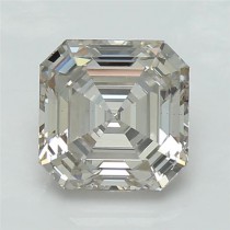 Lab Created 1.54 Carat J-VS2 Asscher Cut Diamond Lab Created 1.54 Carat J-VS2 Asscher Cut Diamond