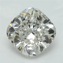 Lab Created 2.64 Carat I-SI1 Cushion Cut Diamond