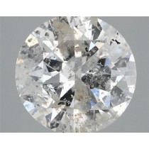 3.62 Carat H-I1 Round Natural Diamond 3.62 Carat H-I1 Round Natural Diamond