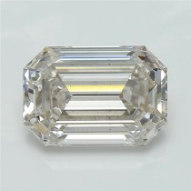 Lab Created 2.56 Carat I-SI1 Emerald Cut Diamond Lab Created 2.56 Carat I-SI1 Emerald Cut Diamond