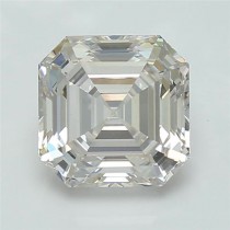 Lab Created 1.61 Carat I-VS1 Asscher Cut Diamond Lab Created 1.61 Carat I-VS1 Asscher Cut Diamond