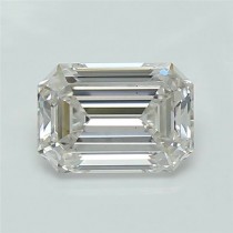 Lab Created 0.86 Carat H-SI1 Emerald Cut Diamond