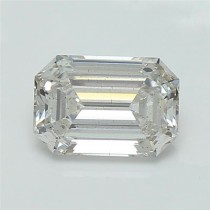 Lab Created 0.88 Carat H-SI2 Emerald Cut Diamond Lab Created 0.88 Carat H-SI2 Emerald Cut Diamond