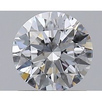 0.96 Carat D-SI1 Round Natural Diamond 0.96 Carat D-SI1 Round Natural Diamond