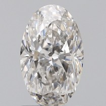 0.91 Carat J-SI1 Oval Natural Diamond