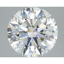 3.24 Carat I-SI1 Round Natural Diamond Certified By GIA