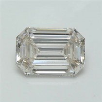 Lab Created 2.27 Carat J-VS2 Emerald Cut Diamond Lab Created 2.27 Carat J-VS2 Emerald Cut Diamond