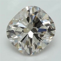 Lab Created 2.34 Carat J-VS1 Cushion Cut Diamond Lab Created 2.34 Carat J-VS1 Cushion Cut Diamond