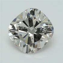 Lab Created 2.04 Carat H-VS2 Cushion Cut Diamond Lab Created 2.04 Carat H-VS2 Cushion Cut Diamond