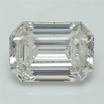 Lab Created 1.58 Carat G-SI1 Emerald Cut Diamond Lab Created 1.58 Carat G-SI1 Emerald Cut Diamond