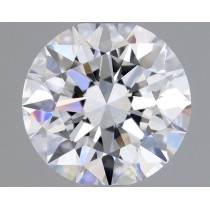 0.50 Carat D-VS2 Round Natural Diamond Certified By GIA