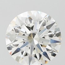Lab Created 2.78 Carat G-VS1 Round Diamond