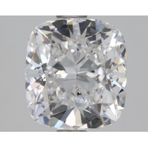 1.51 Carat E-SI2 Cushion Cut Natural Diamond Certified By GIA 1.51 Carat E-SI2 Cushion Cut Natural Diamond Certified By GIA