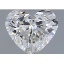 0.40 Carat I-VS1 Heart Shaped Natural Diamond