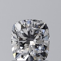 Lab Created 0.92 Carat E-VVS1 Cushion Cut Diamond Lab Created 0.92 Carat E-VVS1 Cushion Cut Diamond