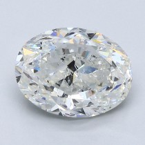 4.02 Carat H-SI2 Oval Natural Diamond Certified By GIA 4.02 Carat H-SI2 Oval Natural Diamond Certified By GIA