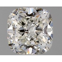 1.66 Carat H-SI2 Cushion Cut Natural Diamond