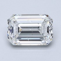 2.06 Carat F-SI2 Emerald Cut Natural Diamond 2.06 Carat F-SI2 Emerald Cut Natural Diamond