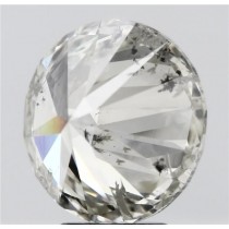 5.05 Carat J-I1 Round Natural Diamond 5.05 Carat J-I1 Round Natural Diamond
