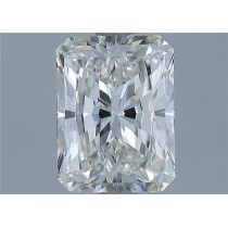 1.71 Carat I-VVS2 Radiant Cut Natural Diamond