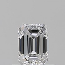 0.51 Carat E-VVS1 Emerald Cut Natural Diamond Certified By GIA 0.51 Carat E-VVS1 Emerald Cut Natural Diamond Certified By GIA