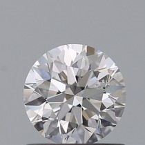 0.65 Carat D-SI2 Round Natural Diamond