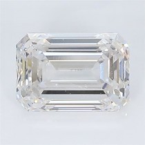 Lab Created 0.97 Carat H-VS1 Emerald Cut Diamond Lab Created 0.97 Carat H-VS1 Emerald Cut Diamond