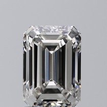 Lab Created 1.70 Carat H-VVS2 Emerald Cut Diamond