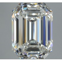3.02 Carat I-VVS1 Emerald Cut Natural Diamond