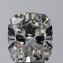 Lab Created 2.71 Carat G-SI1 Cushion Cut Diamond Lab Created 2.71 Carat G-SI1 Cushion Cut Diamond